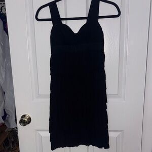 Elegant Black Sleeveless Dress